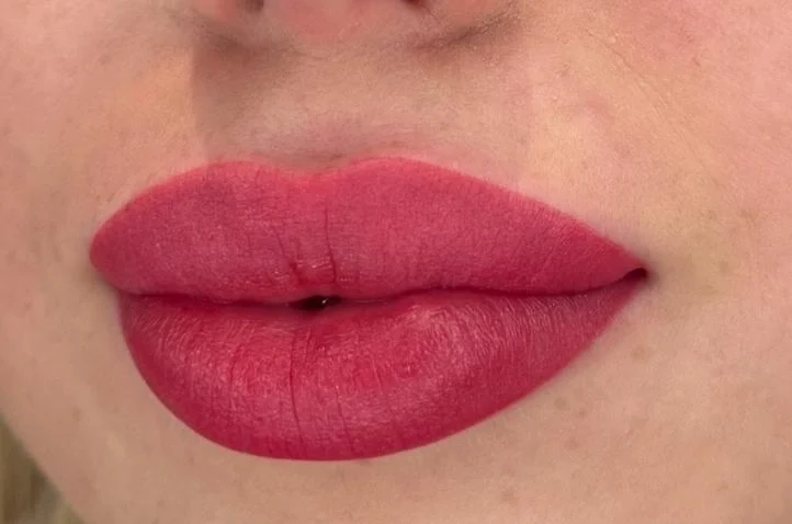 Lip blushing