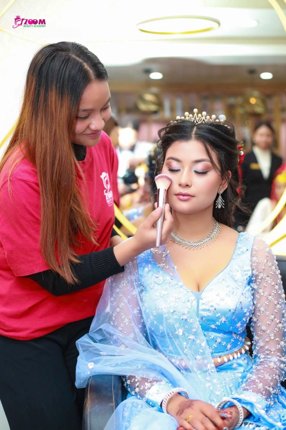 Makeup by our students